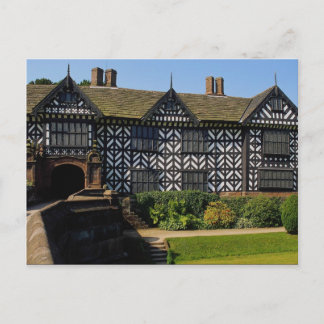 Speke Hall, Tudor half timbered house, Merseyside, Postcard