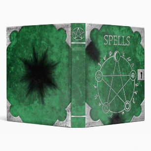 Spell Binder 1" Green