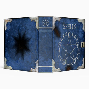 Spell Binder Blue 2"