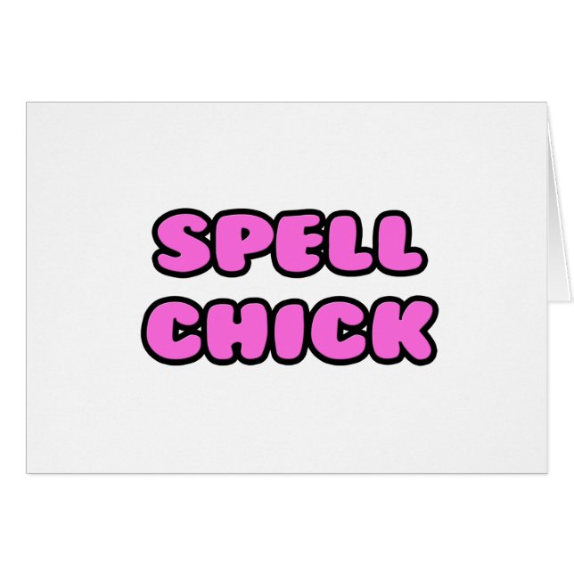 Spell Chick Pink (Front Horizontal)