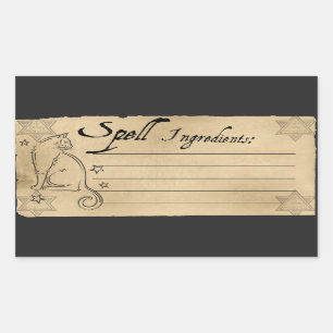 SPELL INGREDIENTS LABEL