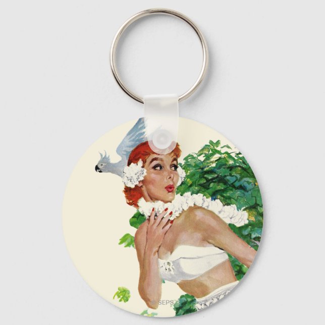 Spell of the Islands Keychain (Front)