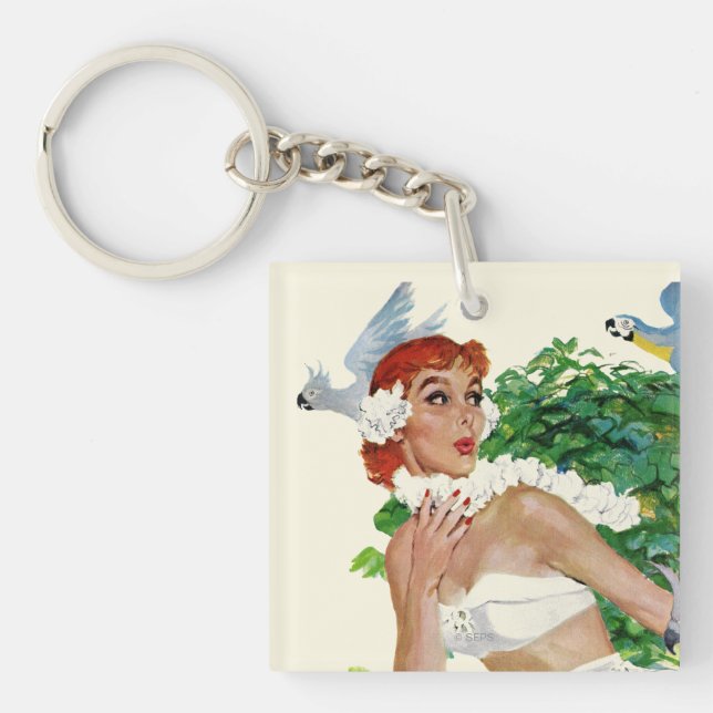 Spell of the Islands Keychain (Front)