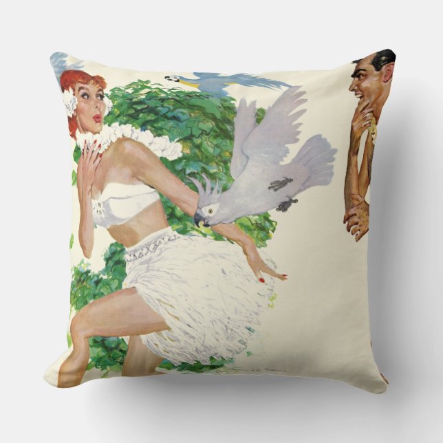Spell of the Islands Throw Pillow (Front)