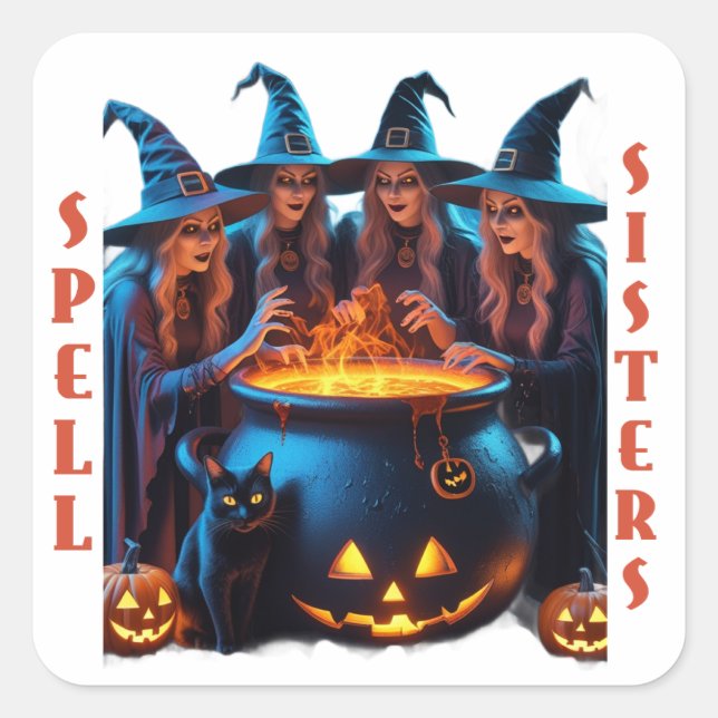 Spell Sisters Sticker (Front)