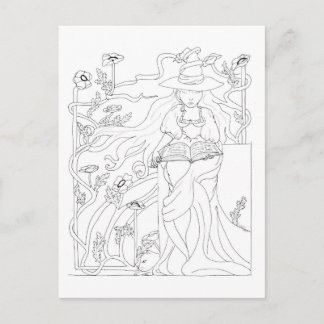 Spellbook Postcard