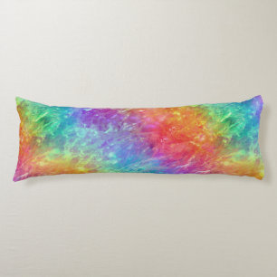 spellcaster - vivid rainbow prism ombre : body pillow