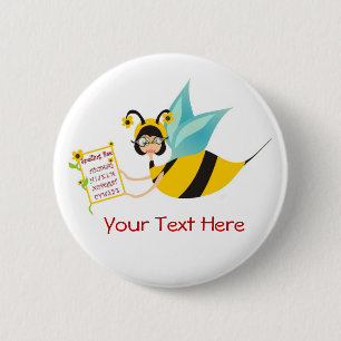 Spelling Bee Champ 2 Inch Round Button