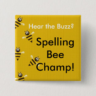 Spelling Bee Champ Button