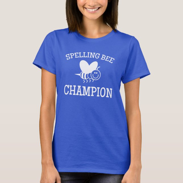 Spelling Bee Champion T-Shirt (Front)