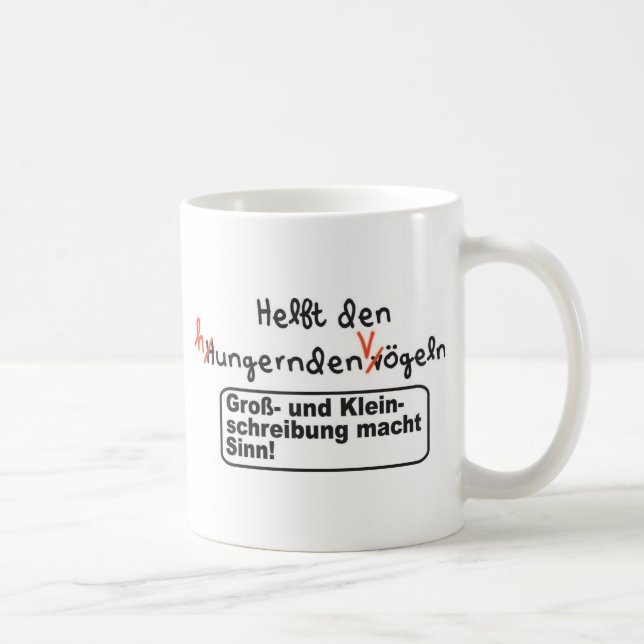 spelling coffee mug (Right)