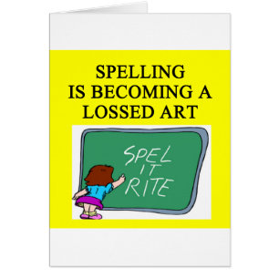 SPELLING joke