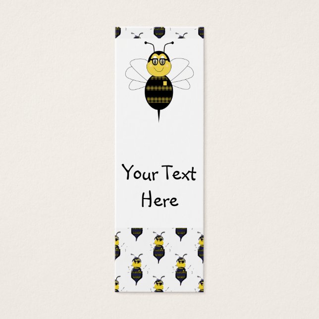 SpellingBee Bumble Bee Bookmark (Front)