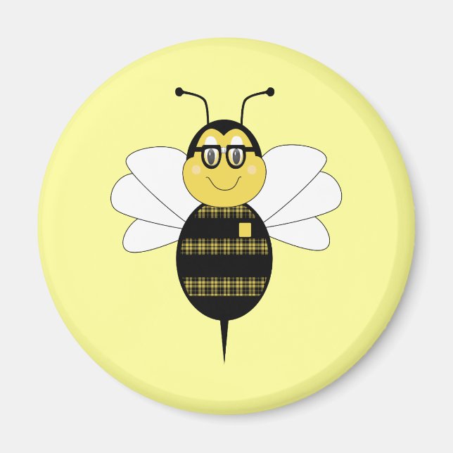 SpellingBee Bumble Bee Magnet (Front)
