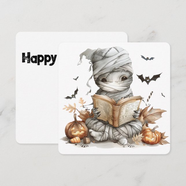 Spells & Stories – Mummy in the Pumpkin Patch (Front/Back)
