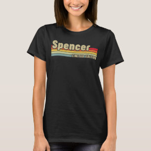 Spencer Gift Name Personalized Birthday Funny Chri T-Shirt