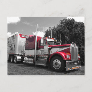 Spencer Kenworth W900A Postcard