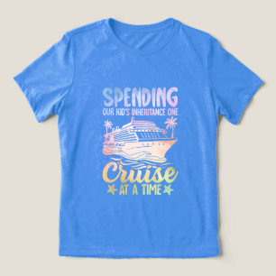 Spending our Kids Inheritance Tri-Blend Shirt