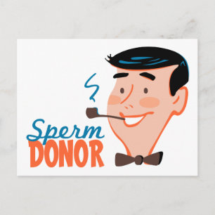 Sperm Donor Postcard