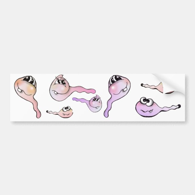 sperm, sperm, sticker, tadpole, sticker (Front)