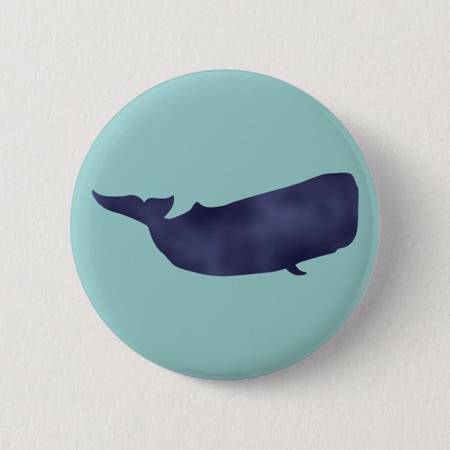 sperm whale 2 inch round button (Front)