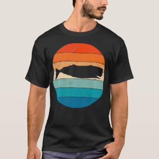 Sperm Whale 70s Retro Theme Party Style Vintage Co T-Shirt