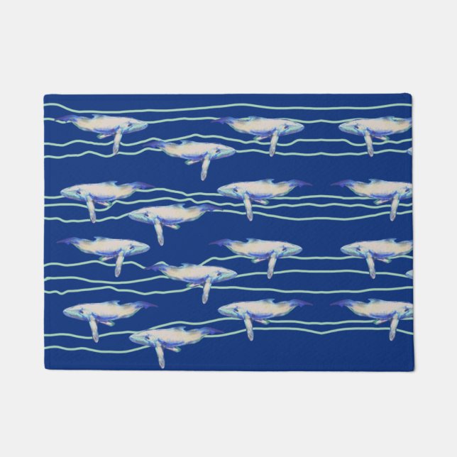Sperm Whale Doormat (Front)