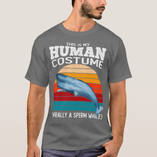 Sperm Whale Halloween Costume T-Shirt