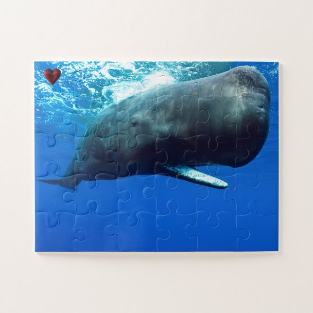 Sperm Whale Jigsaw Puzzle (Horizontal)