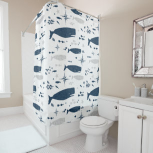 SPERM WHALE WHITE BLUE WITH TEXTURE