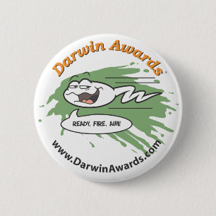 Spermatozoid Button: Ready, Fire, Aim! 2 Inch Round Button