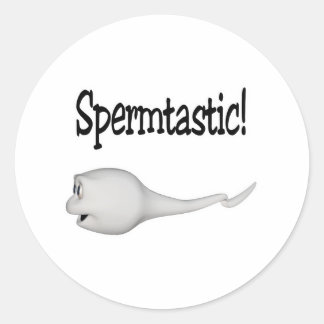 Spermtastic! Classic Round Sticker