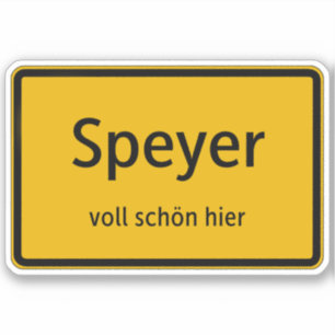 Speyer Sticker Sticker Autosticker