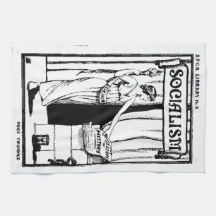SPGB Library No 9 Socialism (1920) pamphlet cover Kitchen Towel