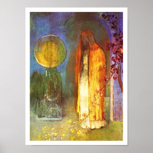 Sphere by Odilon Redon Poster