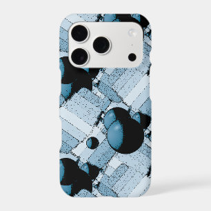 Sphère géométrique bleue