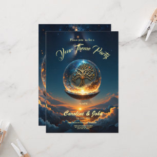 Sphere of Life – The Golden World Tree. Invitation