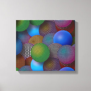 Spheres Canvas Print