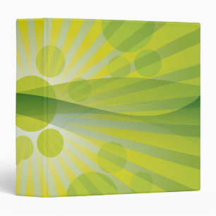 spherical abstract notebook binder
