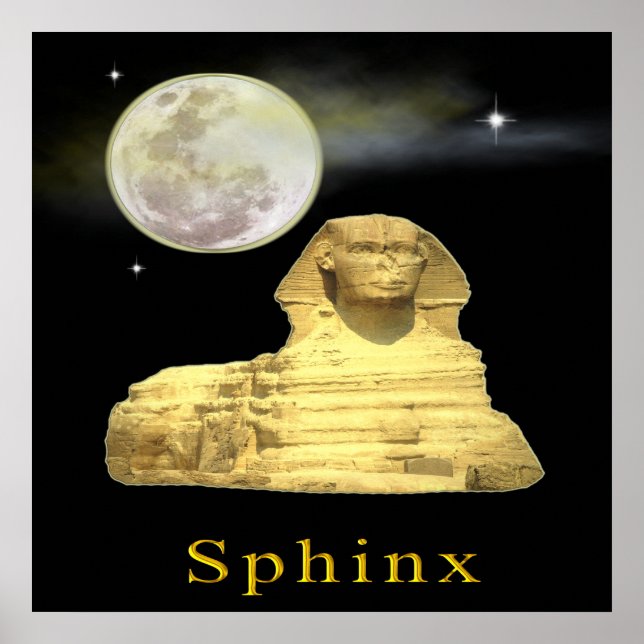 sphinx at nght poster (Front)