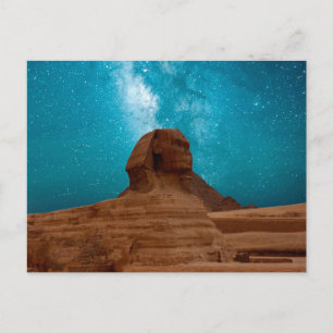 Sphinx : Carte postale égyptienne