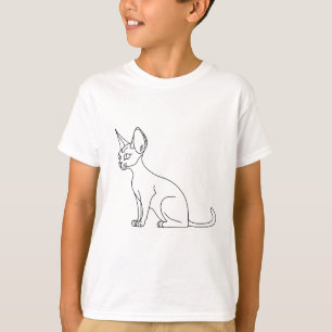 sphinx cat tee shirt children