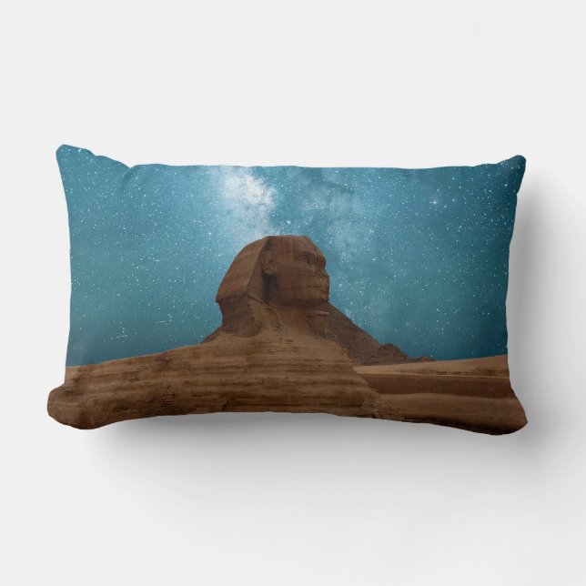 Sphinx: Egypt Lumbar Pillow (Front)