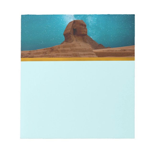 Sphinx: Egypt Notepad (Front)