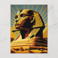Sphinx Wonders of the World Pop Art