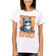 Sphynx, but Make It Catwalk. Tops & T-Shirts