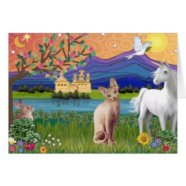 Sphynx Cat 1 - Fantasy Land (Front Horizontal)