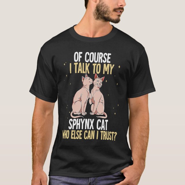 Sphynx Cat  1 T-Shirt (Front)