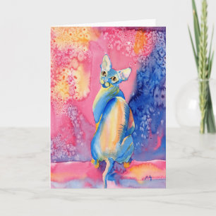 Sphynx Cat #2 Greeting Cards