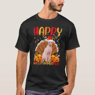 Sphynx Cat  Happy Sphynx Cat Hellothanksmas T-Shirt